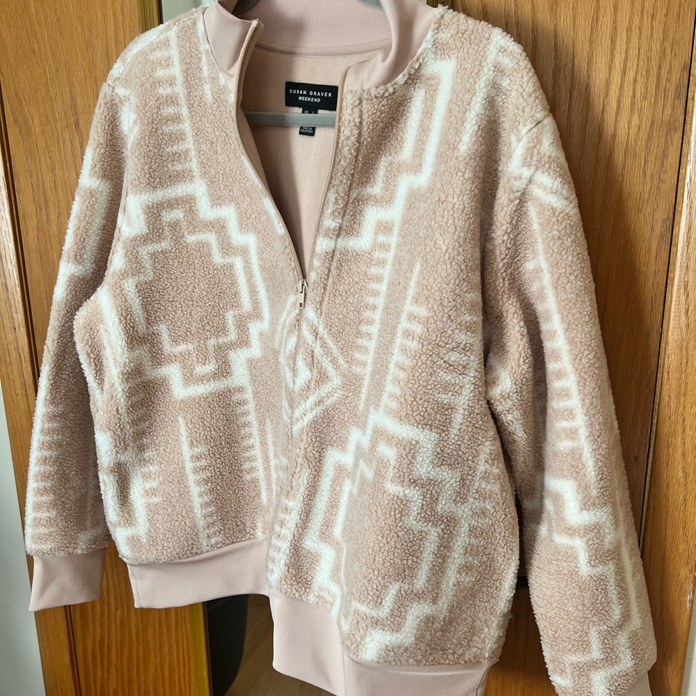 Susan Graver Soft Pink Jacket